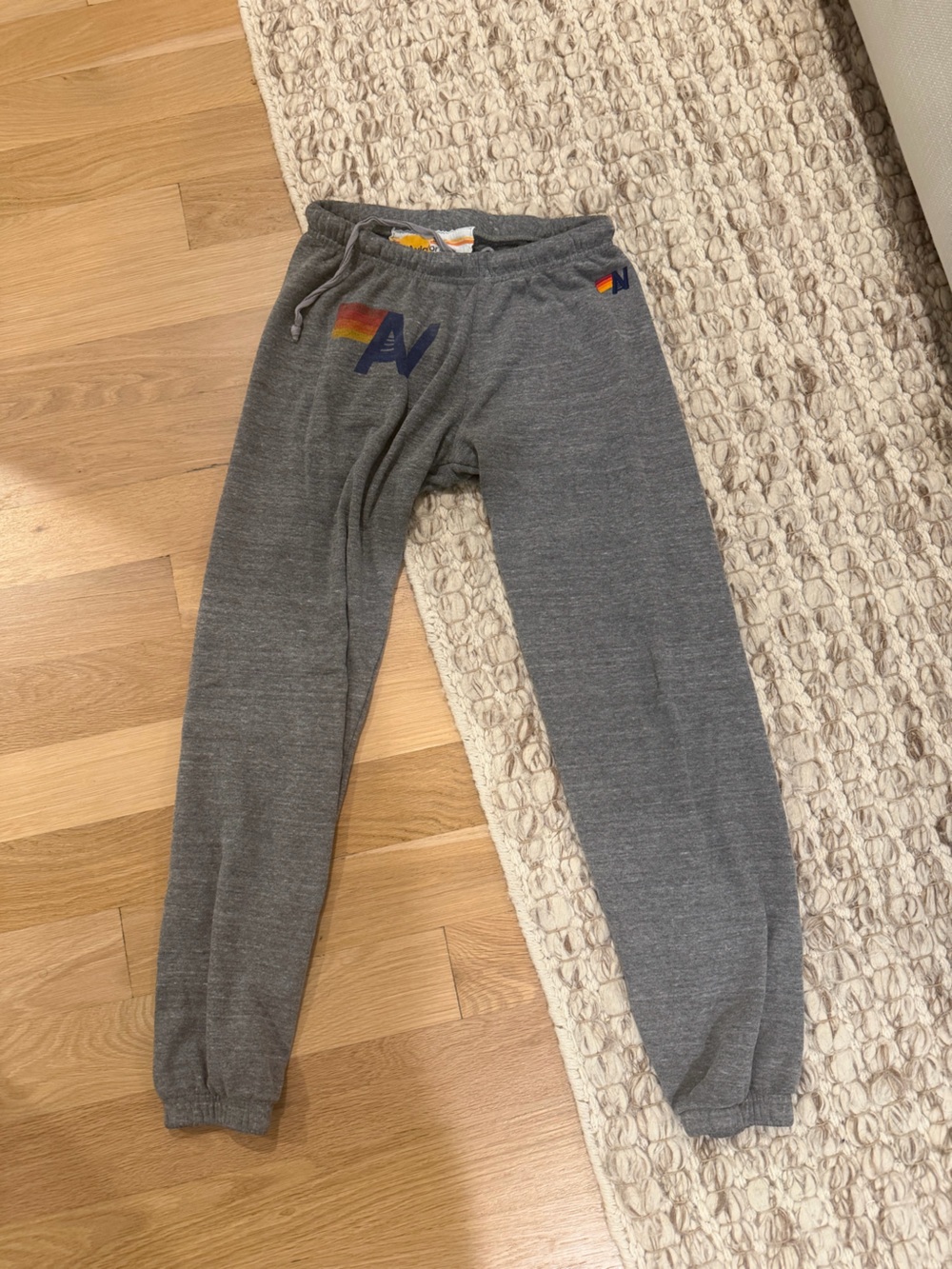 Aviator Nation Gray Sweats, Small
